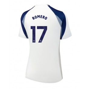 Tottenham Hotspur Cristian Romero #17 Primera Equipación Mujer 2025-26 Manga Corta